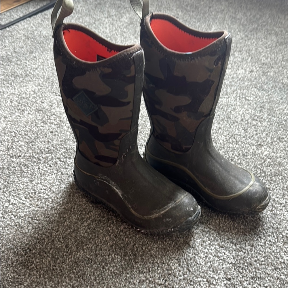 Kids Muck Camouflage Boots